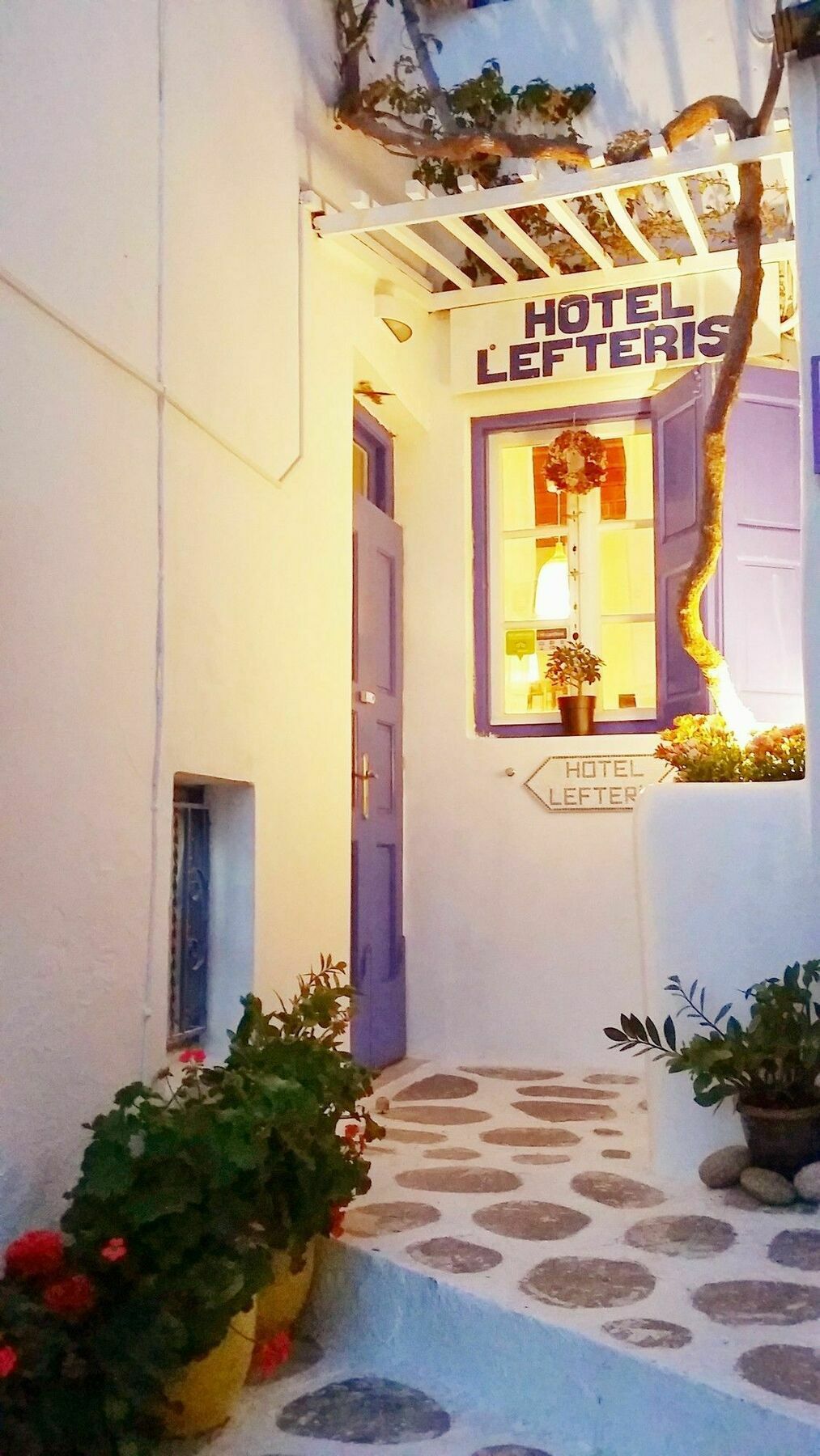 Lefteris Hotel Mykonos Town Bagian luar foto